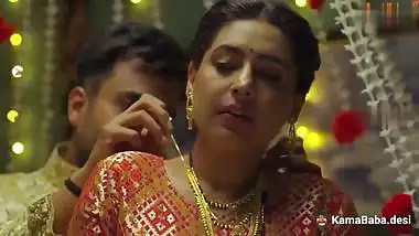 Sexy actress’s suhagrat sex scene from an adult web series