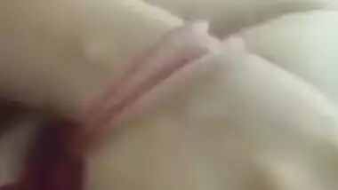 Likable Desi wife is filled with a desire to demonstrate her tits