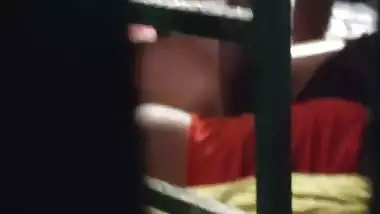 Tenant desi couple sex at home caught through window