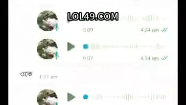 Hindi WhatsApp sex chat with nude show of sexy GF