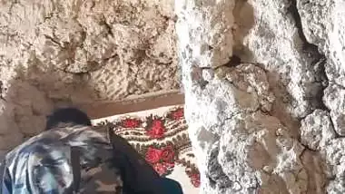 Pashto bhabhi fuck in standing position in rock house