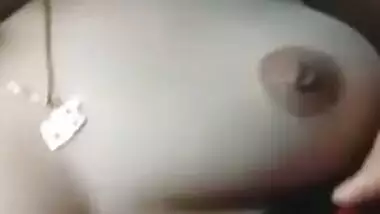 Desi Cute girl showing her boobs