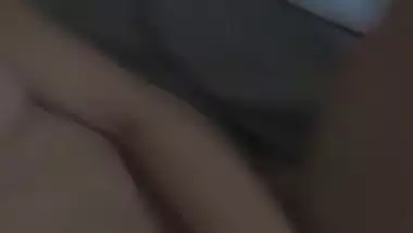 Girlfriend showing asshole and fingering video making