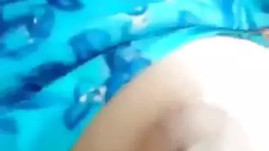 Indian nude girl from Hyderabad shows her big boobs