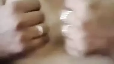 Bouncing boobs Tamil aunty hard fucking with young boy