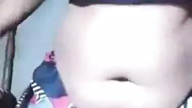 Juicy Bhabhi showing her creamy boobs