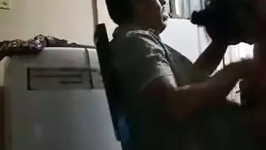 Threesome sex video of a son and father fucking a whore